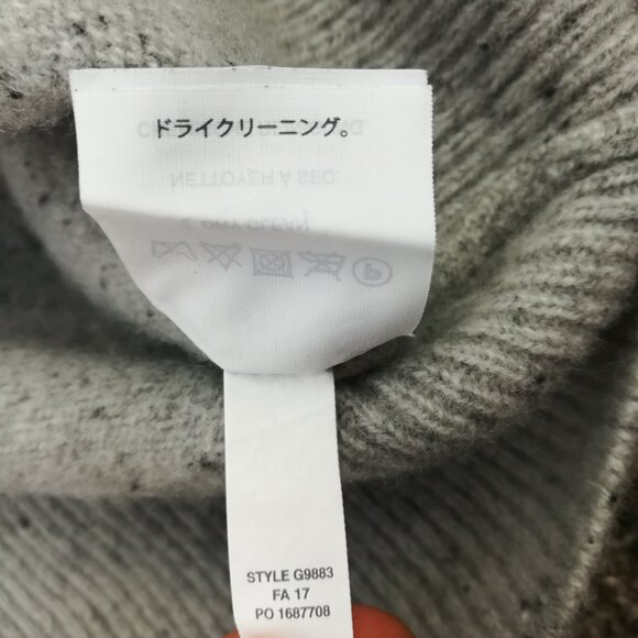 J Crew Sweater Wool Cardigan Long Donegal Flecked Gray Womens Medium - Picture 5 of 11